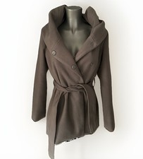 Damen Jacke Kurzmantel Beige