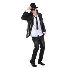 Pailletten Jacke Herren