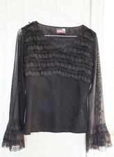 Gothic Mittelalter Rüschen