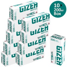 2000 Stück GIZEH Menthol Tip
