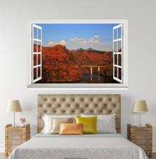 3D Rot Wälder 6 Offen Windows