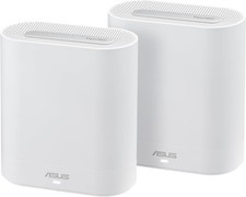 ASUS ExpertWiFi EBM68 AX7800 2er Set Tri-Band WiFi 6 Mesh WiFi System weiß