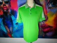 BOGNER Polo Shirt Größe 52 / L neon grün -NEU-
