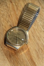 Für Liebhaber : Vintage OSCO 17 Jewels shockproof analoge goldfarbene Herrenuh