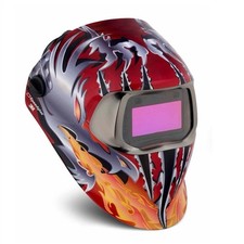 3M Speedglas 100V Graphic Razor Dragon Schweißhelm automatische Verdunkelung