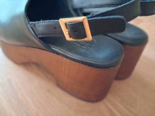 Clogs damen leder - damen, schwarz
