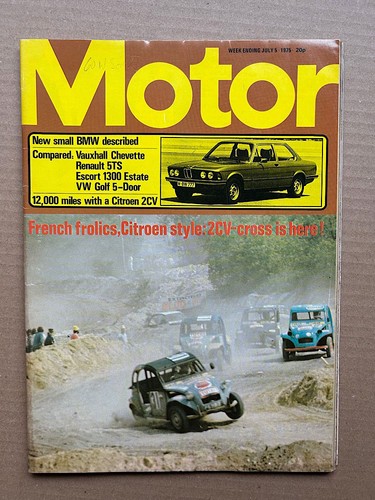 Citroen 2cv motor magazine - citroen,