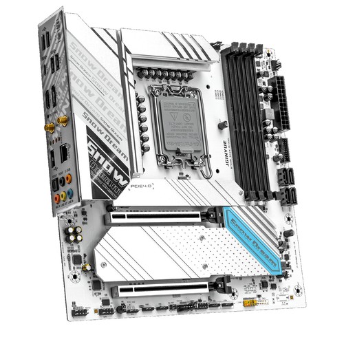 B760m snow dream motherboard - b760m,