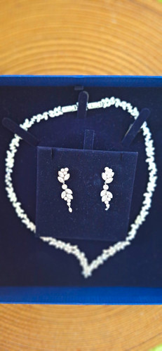 Swarovski schmuckset halskette - swarovski,
