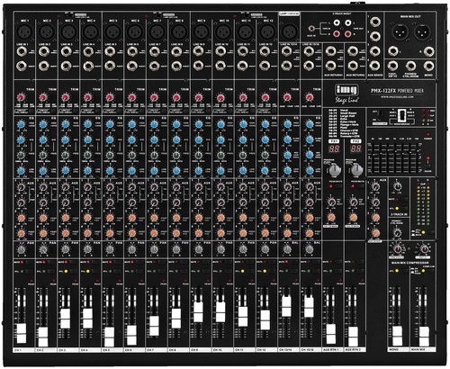 Monacor pmx 122fx powered - monacor,