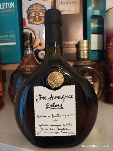 Fine armagnac delord est - armagnac, 1893