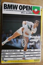 Plakat Tennis BMW Open 1991