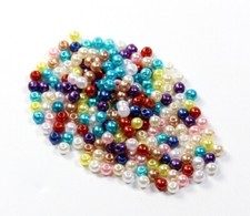 200 Stk. Wachsperlen 4mm rund