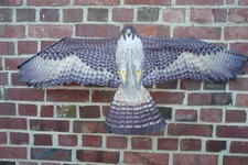 Einleiner  Drachen  Habicht oder Falke  mit  Schnur .  Nicht geflogen.