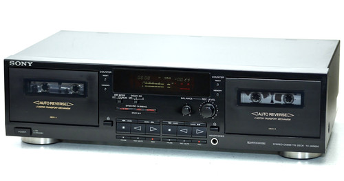 Sony wr690 doppel cassette - doppel,