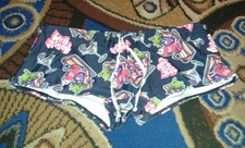 Aussiebum Herren Kastenbadeslip L/6 Schwarz Rot Grün Lila Blau Weiß