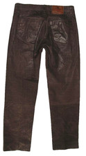 CHEVIREX   Herren- LEDERJEANS