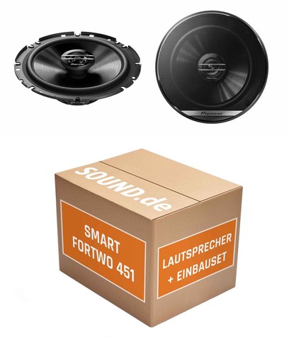 Lautsprecher vorne pioneer - lautsprecher,