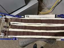 Sattelgurt Teddy - 125 Und 135 cm - Kunstfell - Doppelschnallen