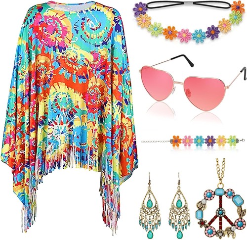 Hippie kostüm damen 70er - kostüm, damen,