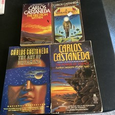 Carlos Castaneda Books Lot Of