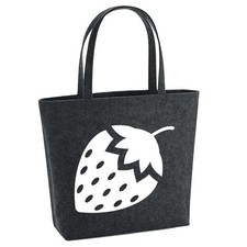 Filzshopper Erdbeere