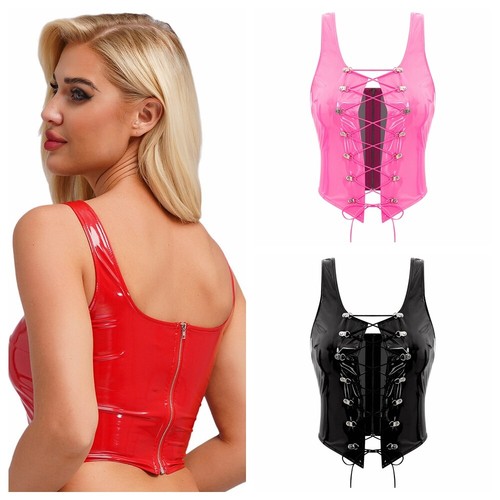 Damen tank party tops rücken - tops,