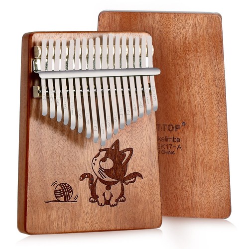 Kalimba thumb piano keys - piano, 17