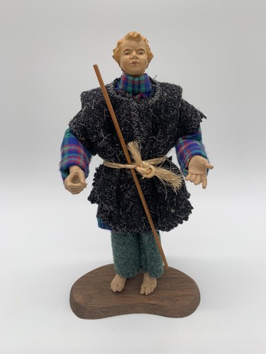 Krippenfigur bauer hirten - krippenfigur,