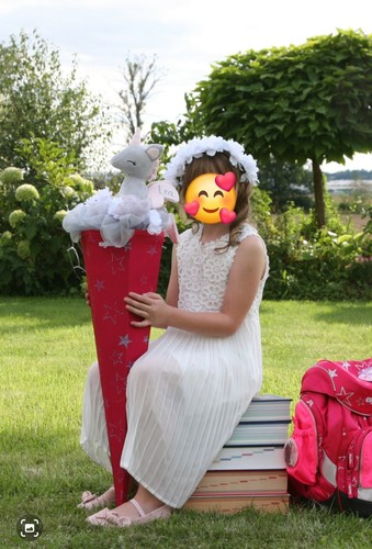 Kleid schulanfang fest mit - fest,
