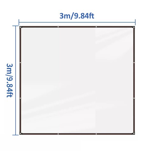 Abdeckplane transparente mit - abdeckplane,