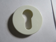 HEWI Schlüsselrosette nur Abdeckung Reinweiss Durchmesser 5,0cm  4 mm dick
