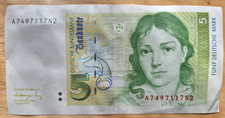 5 Deutsche Mark Schein 1