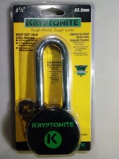 Kryptonite Schwerlast massiv gehärtetes Vorhängeschloss 75 mm Bügel aus Molybdänlegiertem Stahl