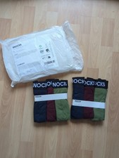 6x Snocks Long Boxershorts BXL_001 Herren Unterhosen Größe L blau rot grün