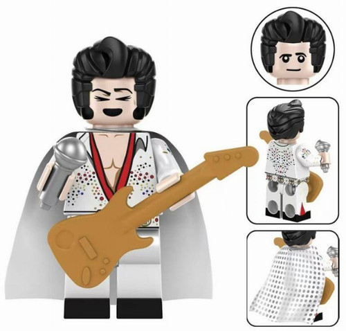 Elvis presley the king figur - the,