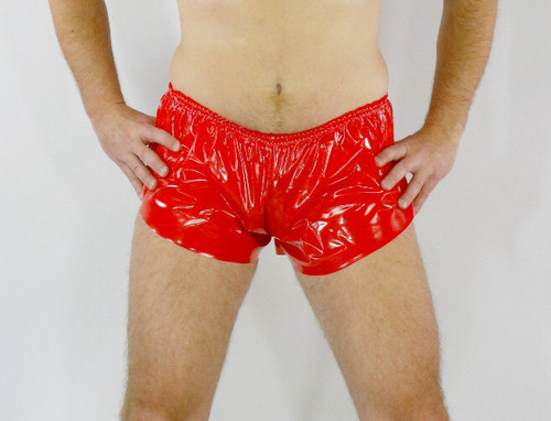 Pvc boxershorts plastikshorts - boxershorts,
