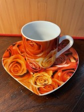 2er-Set Porzellan Mokkatasse