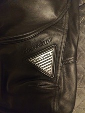 HEIN GERICKE Damen- Motorrad - LEDERHOSE in schwarz ca. Gr. 38-40