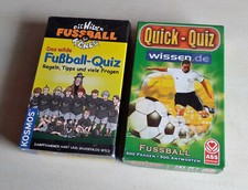 Quick Quiz Fußball / 500 Fragen von ASS und Das wilde Fußball Quiz von Kosmos