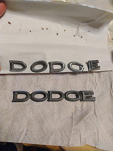 Dodge schriftzug 1978 1979 - schriftzug,