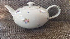 Hutschenreuther Teekanne alt Blümchenmuster 1,25 L Porzellan