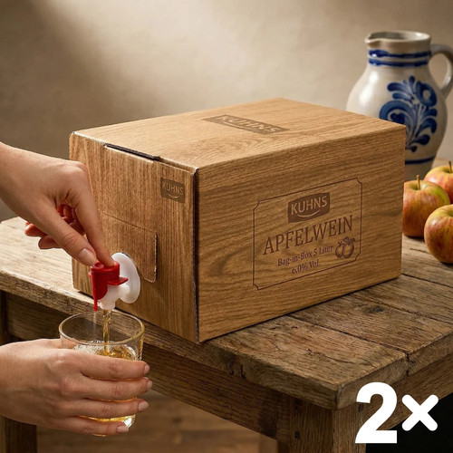 Kuhns apfelwein bag - apfelwein, box