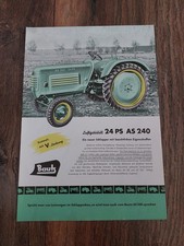 Original Prospekt Bautz 24 PS