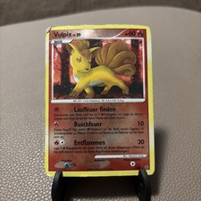 Vulpix LV. 20 Shiny Pokemon Karte Deutsch SH6 Platin