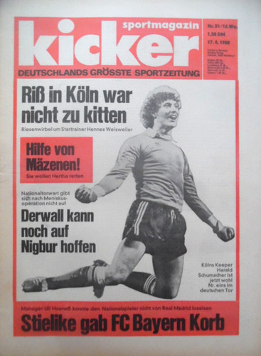 Kicker 1980 harald - kicker, 31-