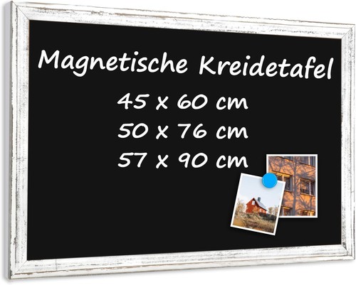 Magnetische kreidetafel mit - magnetische,