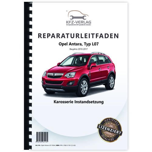 Opel antara l07 baujahre - antara,