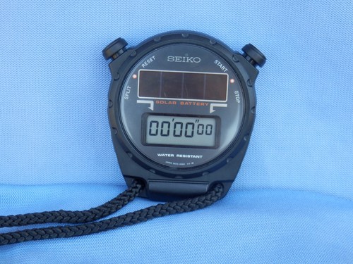 Seiko lcd quarz - solar, stoppuhr