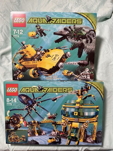 Lego 7774 7775 aqua raiders - 7774+7775,